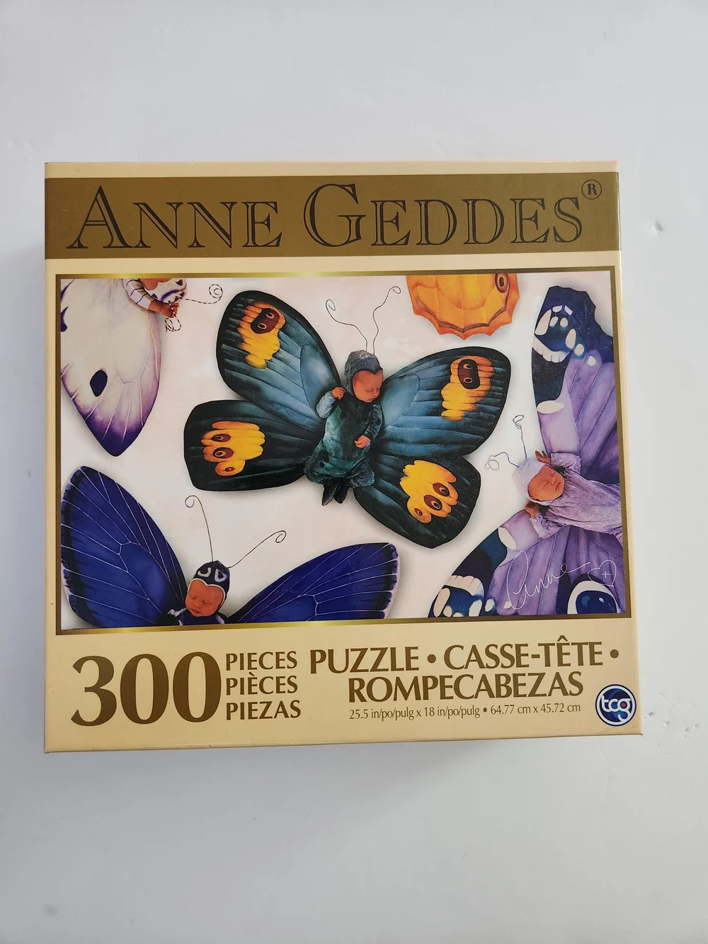 Bundle Of 3 Anne Geddes 300-Piece Kids Puzzles